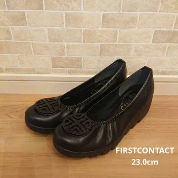 새상품급 1번 신은 퍼스트컨택트 일본제 웨지솔 펌프스