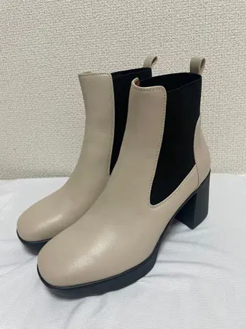 키다리 아저씨 사이드 고어 부츠 24cm 천연 가죽