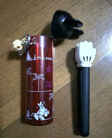 디즈니 미키의 집게 포함 용기