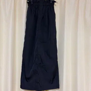 카프리슈 레마쥬 블랙 타이트 롱 스커트