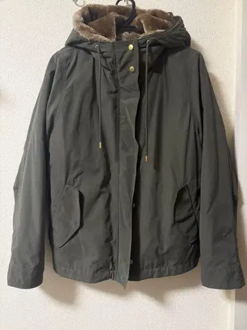 DISCOAT 디스코트 보아 라이너 부착 모즈 코트