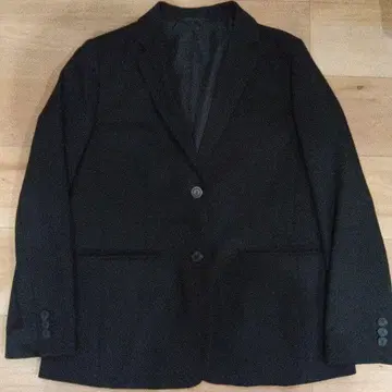 미사용. 테일러드 자켓 릴랙스 핏. 유니클로. M. 자켓. 블랙