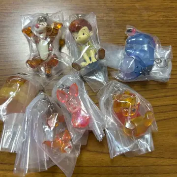 디즈니 푸우 메지루시 액세서리 전 7종 가샤폰