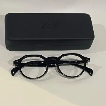 제조 중지 Zoff ZA191010-14E1 블랙 크라운 판토 렌즈 없음