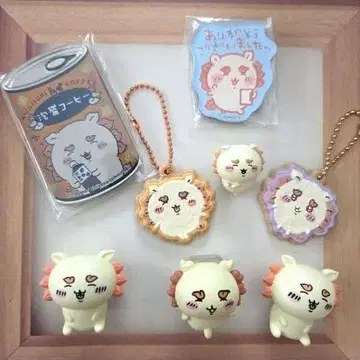 치이카와 시사 쿠키 참 코트 캔뱃지 나란히