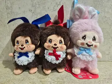 다이토 한정판 몽치치 DX 마스코트 봉제 인형 3종 세트