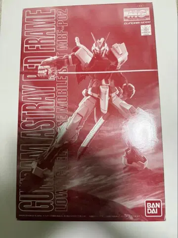 [ 미조립품 ] MG 건담 아스트레이 레드 프레임 건담 프라모델