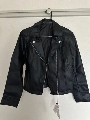 SpRay 블랙 라이더 자켓