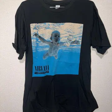Nirvana nevermind 티셔츠 구제 의류