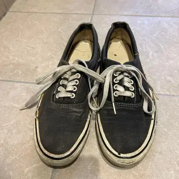 80년대 VANS ERA 미국산 블랙 페이드 사이즈 미상