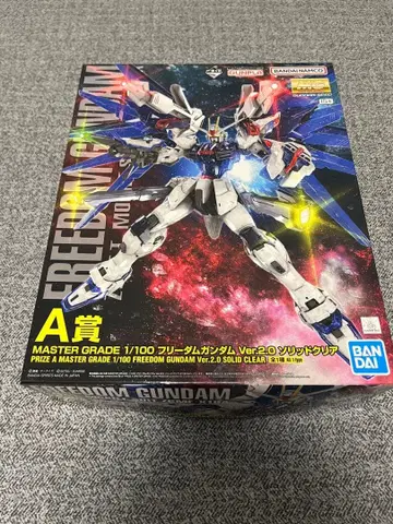 건담 프라모델 제일복권 A상 프리덤 건담 Ver.2.0 솔리드 클리어