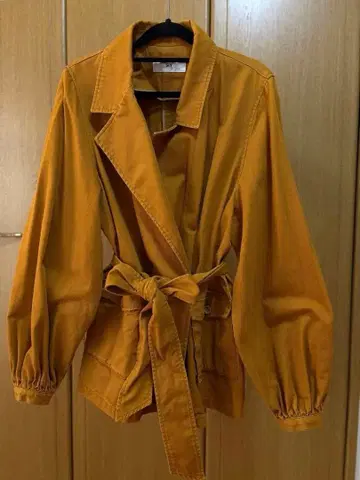 배송비 포함 [ SLY ] 벌룬 슬리브 자켓 / 머스타드 M 상당