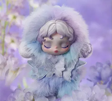 SKULLPANDA L'impressionnisme 봉제 인형 펜던트