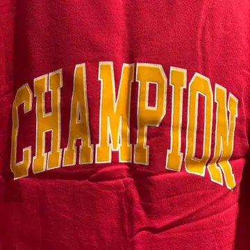 챔피온 맨투맨T셔츠 로고