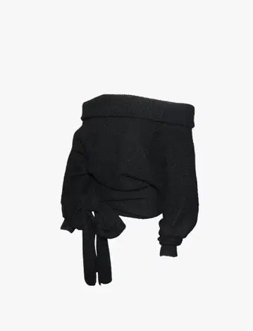 THEREDTHREAD S slouchy knit black