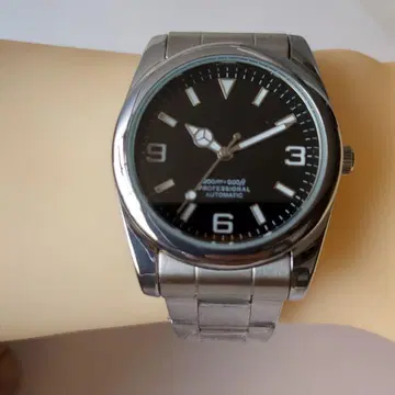 커스텀 제품 기계식과 같은 쿼츠로 환장 노 로고 익스플로러 VH31