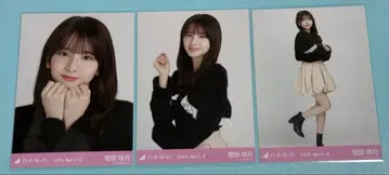 노기자카46 브로마이드 스가와라 사츠키 샤기 앙상블 3종 컴프