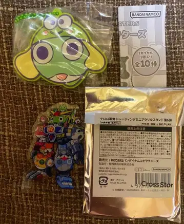 개구리 중사 케로로 코시가야 레이크타운 아크릴 스탠드 산리오 러버 스트랩