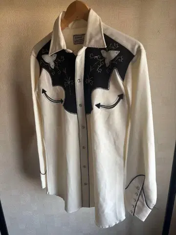 H BAR C USA 웨스턴 셔츠 60s VINTAGE 자수 셔츠