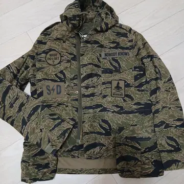 HYSTERIC GLAMOUR 카모 패턴 패딩 자켓