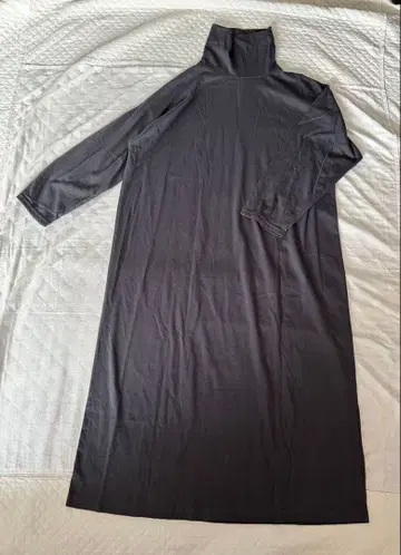 터틀넥 얀 롱 원피스 가을/겨울 나츄란