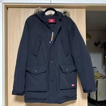 Dickies 블랙 패딩 자켓