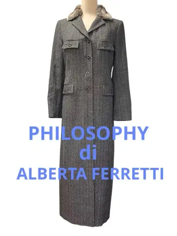 PHILOSOPHY di ALBERTA FERRETTI 롱 코트