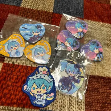 스토푸리 코론군 할로윈 배지 & 키링 세트