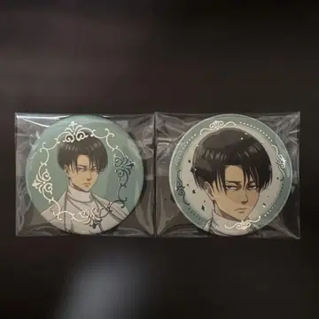 진격의 거인 POP UP SHOP 화이트 코디 시리즈 캔뱃지 리바이