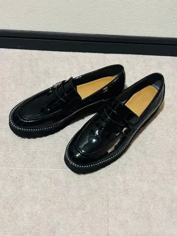 [레인 대응] Daniella&GEMMA 블랙 로퍼