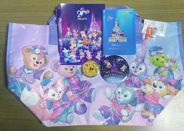 캔뱃지 홍콩 디즈니랜드 20주년 세트