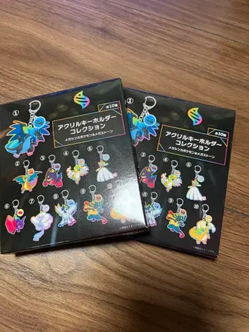 아크릴 키링 메가진화 포켓몬 센터