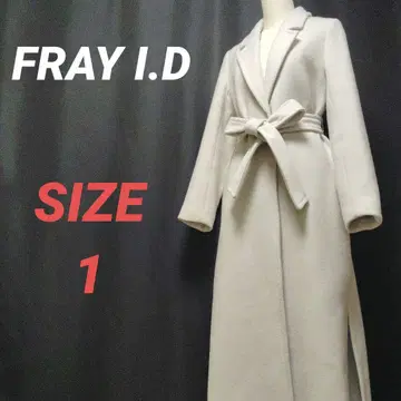 FRAY I.D 프레이 아이디 롱 코트 여성용 그레이