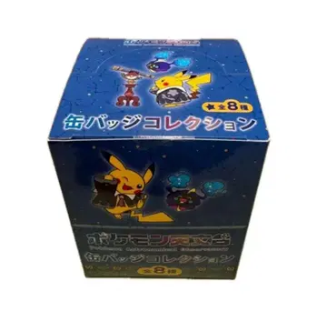 포켓몬 천문대 캔 배지 1BOX 8종류 전종 세트