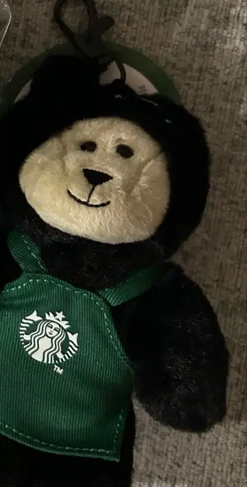 스타벅스 할로윈 2025 베어리스타 Mini 검은 고양이 참 1개