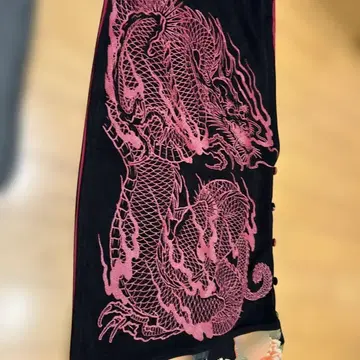 드래곤 패턴, 일본풍 패턴 무지의 리버서블 숄