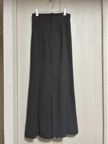 COCO DEAL 그레이 플레어 스커트