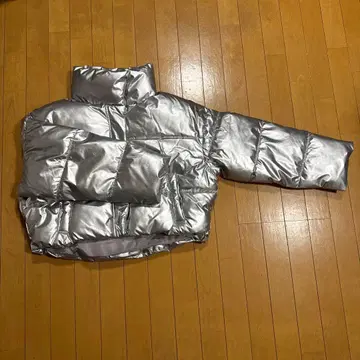 다운 자켓 실버