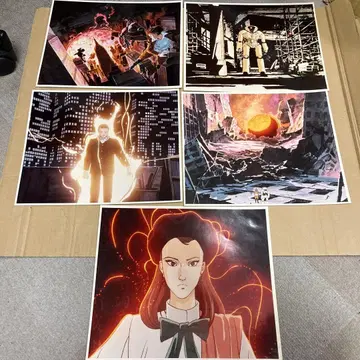 환마대전 아트 프린트 5매 세트 골동품 카도카와