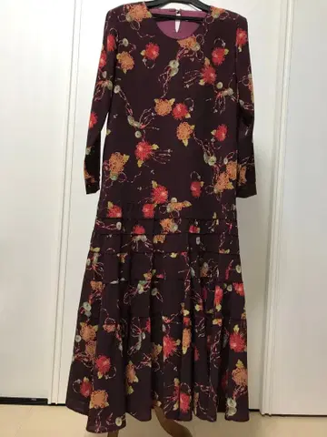 귀중 새상품급 카네코 이사오 목걸이 패턴 원피스