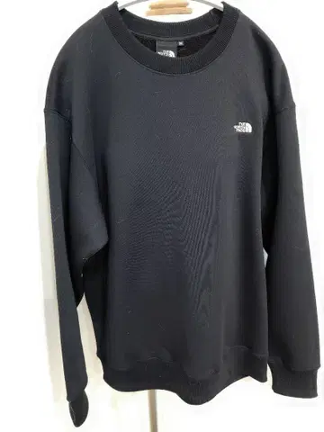 THE NORTH FACE 블랙 맨투맨 M NT62337