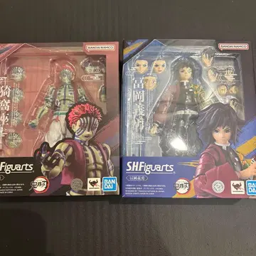 shfiguarts 귀멸의 칼날 아카자 & 토미오카 기유