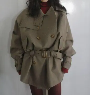 Ameri DADDY MIDI TRENCH COAT