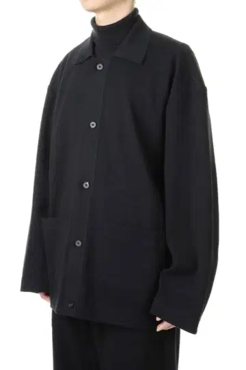 stein / COTTON CASHIMERE KNIT JACKET