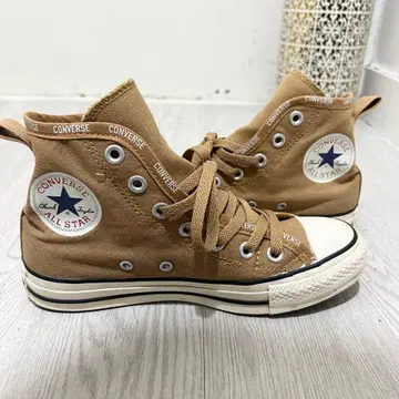CONVERSE ALL STAR 베이지 스니커즈 23.5cm 브라운