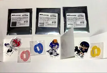 지크 액스 마네키 고양이 콜라보 미니 아크릴 스탠드 바닥, 냥안, 슈지