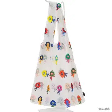 오사카 간사이 만박 회장 한정 컬러 미야쿠미야쿠 레이스 에코백 멀티 컬러