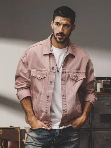 [ 컨디션 최상 레어 ] 핑크 데님 자켓