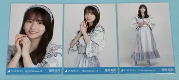 노기자카46 브로마이드 스가와라 사츠키 홍백 의상 2024 3종 컴프