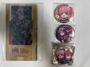 KnightX 기사x 테루토쿤 밤 티켓 캔뱃지 세트